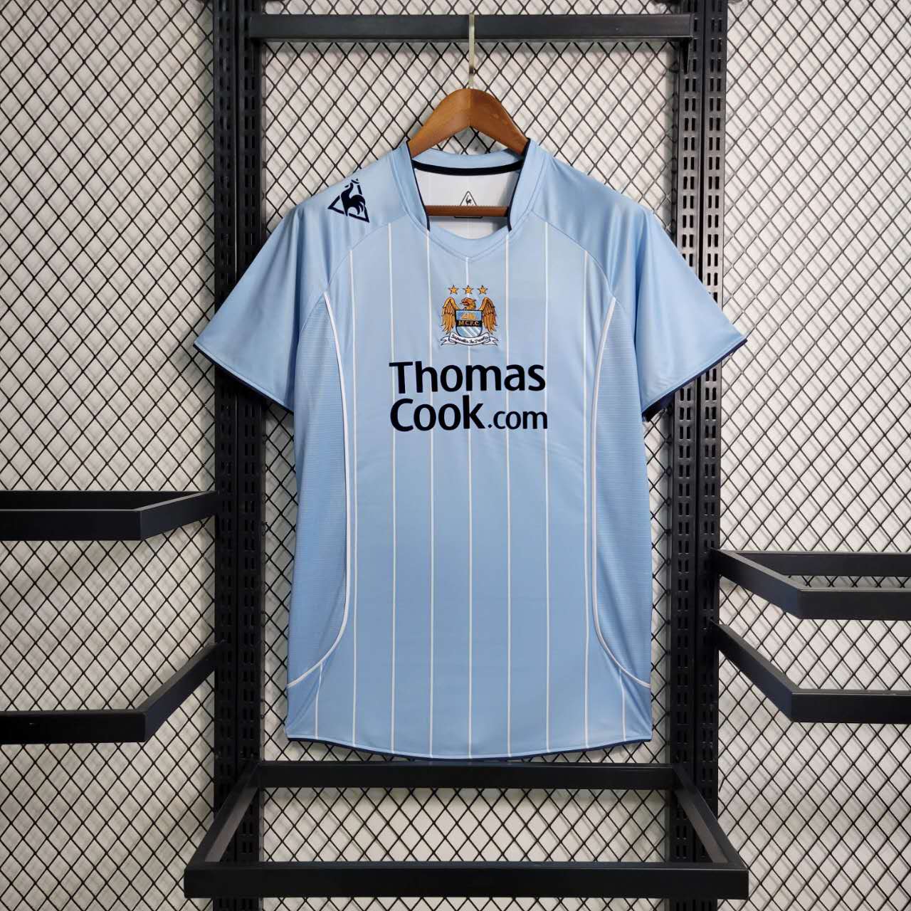 Retro Manchester City 2007-08 Home Stadium Jersey